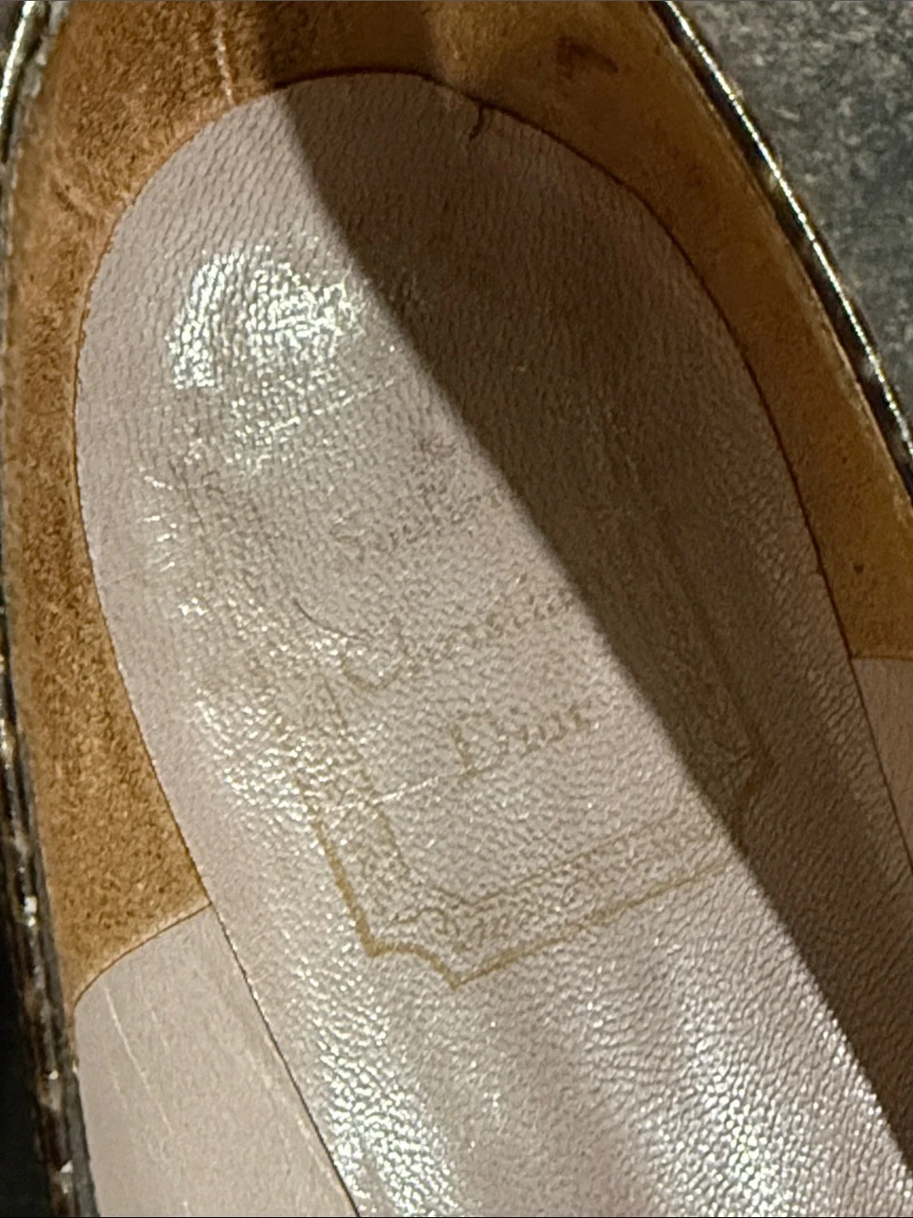 CHRISTIAN‎ DIOR Vintage Heels Size 7 1/2 Made in France